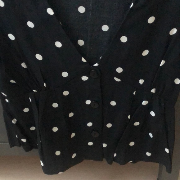 Zara Polka Dot Blouse - Picture 2 of 3